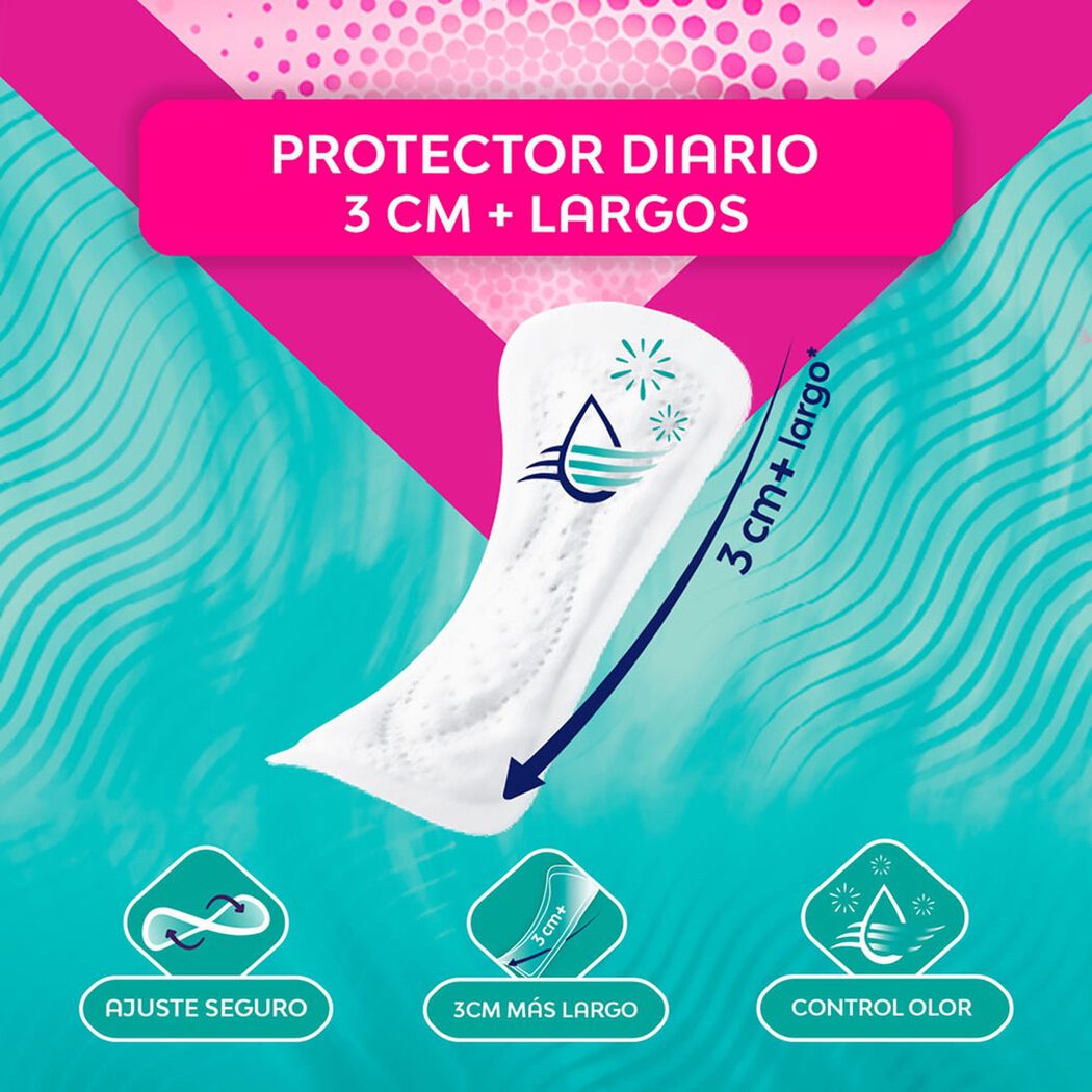 Nosotras Protector Diario Largos x 30 Unidades, , large image number 2