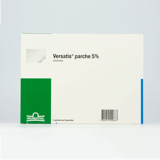 Versatis 5 % x 5 Parches, , large image number 0