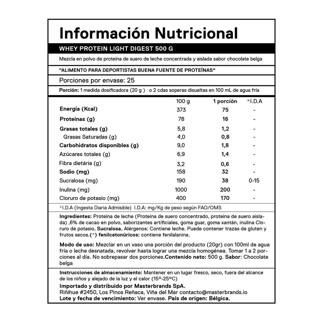 Proteina QNT Light Digest Chocolate 500 g, , large image number 4