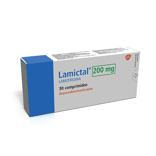Lamictal 200 mg x 30 Comprimidos Dispersables, , large image number 0