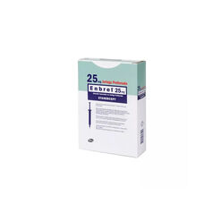 Enbrel 25 mg x 4 jeringas prellenadas soluci&oacute;n inyectable