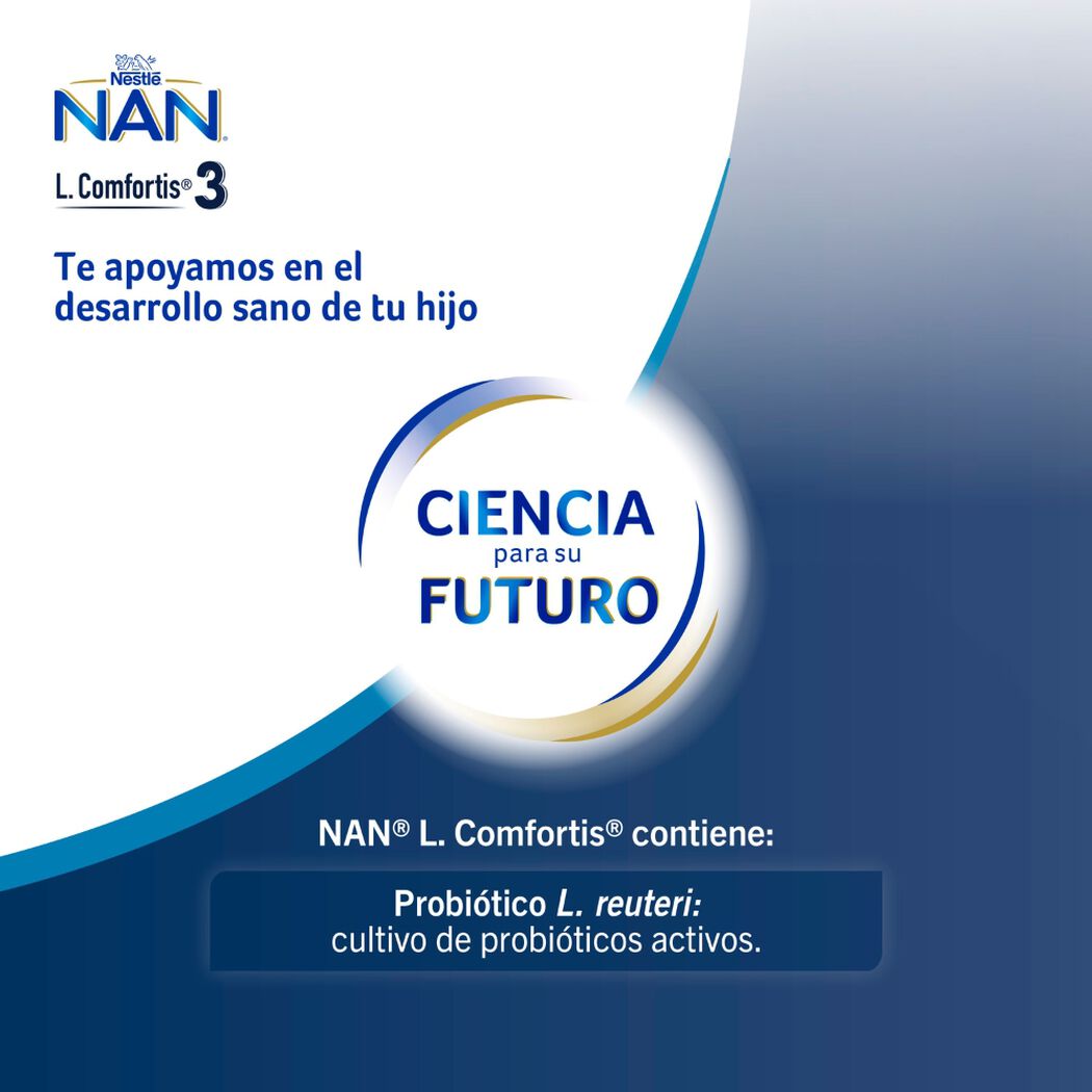 Fórmula Infantil Nan 3 L Comfortis 800 g, , large image number 4