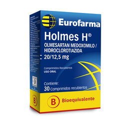Holmes H 20 mg/12.5 mg x 30 Comprimidos Recubiertos