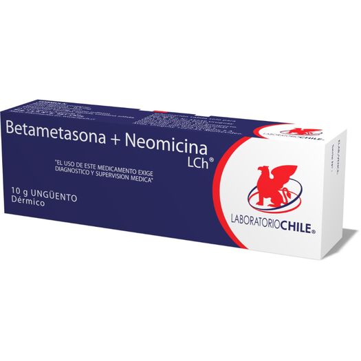 Betametasona + Neomicina Ungüento Dérmico Pomo 10 g CHILE, , large image number 0
