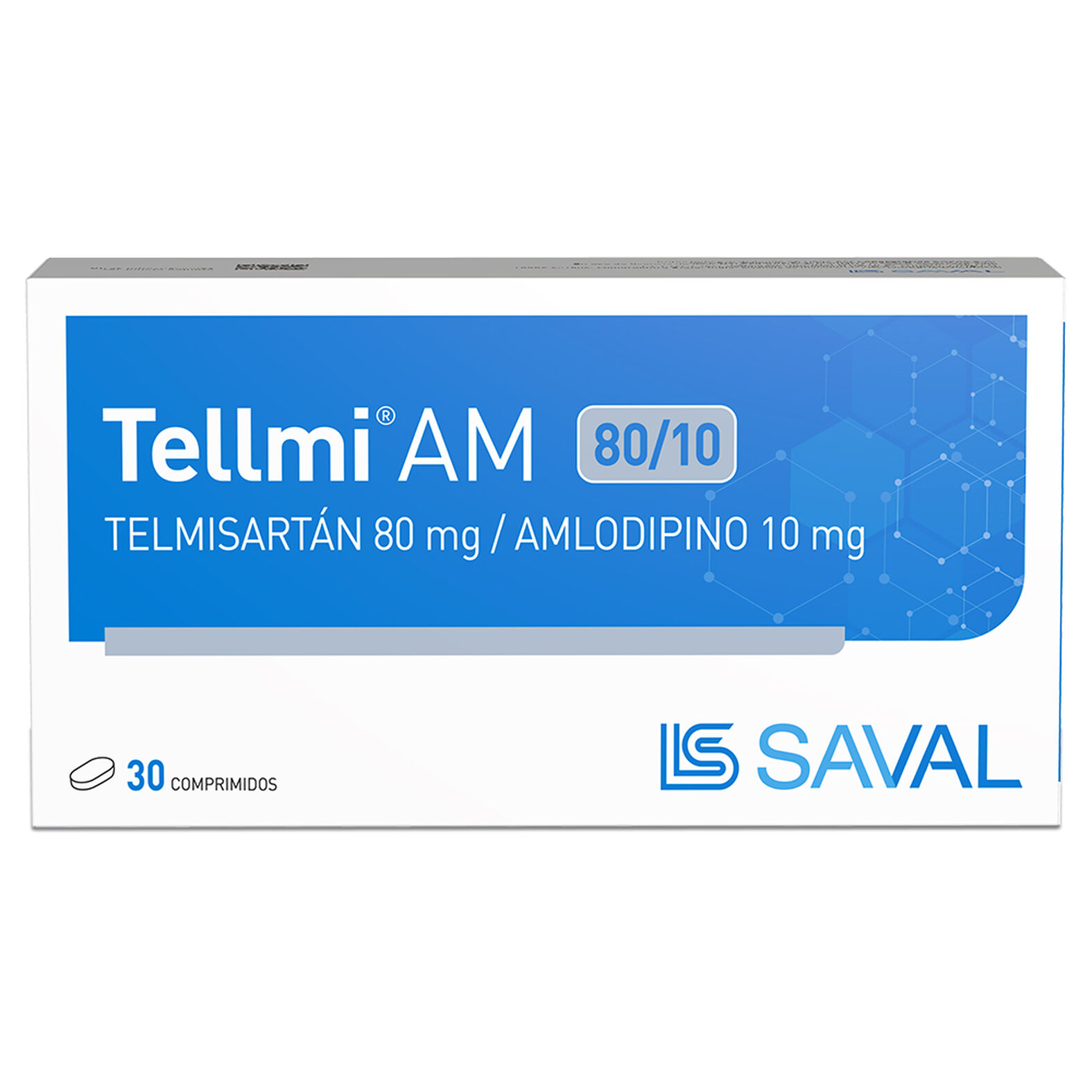 Tellmi Am 80/10 Mg 30 Comprimidos | Farmacias Ahumada