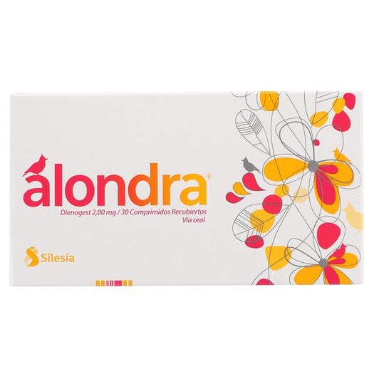 Alondra 2 mg x 30 Comprimidos Recubiertos, , large image number 0