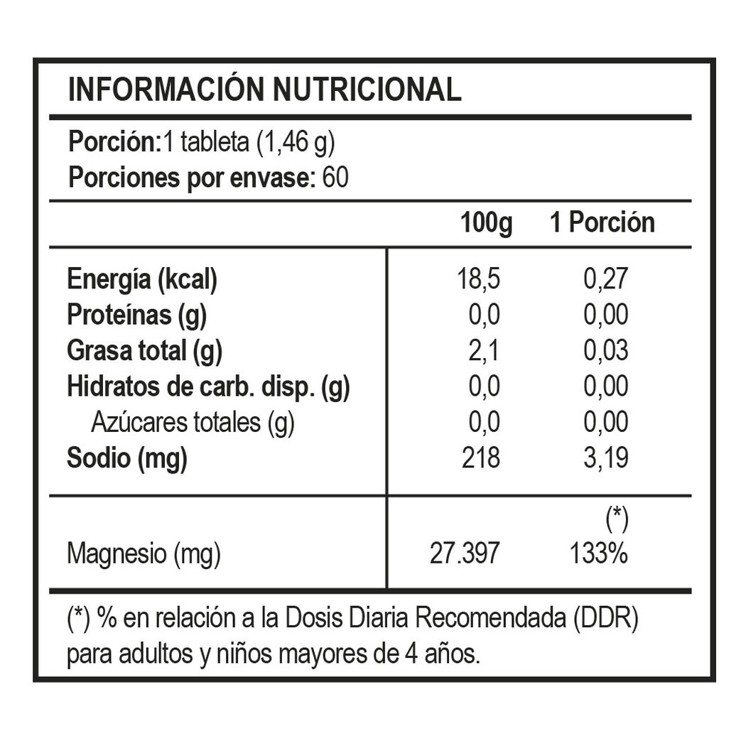 Vitaday Oxido De Magnesio 400 Mg 60 Tabletas, , large image number 1