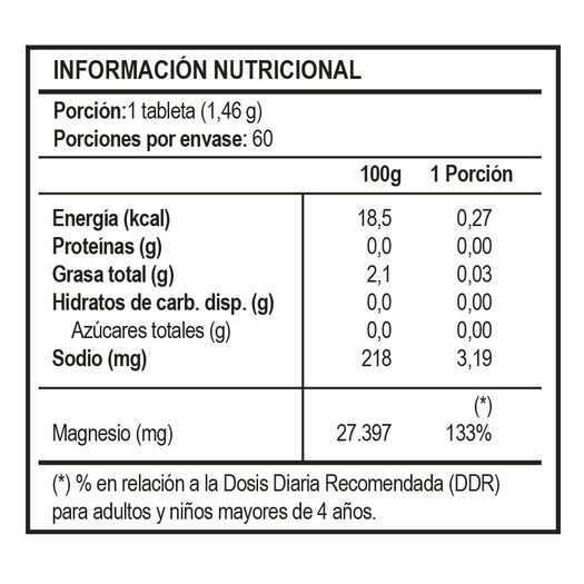 Vitaday Oxido De Magnesio 400 Mg 60 Tabletas, , large image number 1