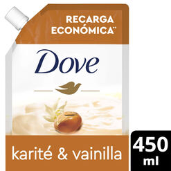 Jabón Líquido Dove Dove Karite Doy Pack 450 mL
