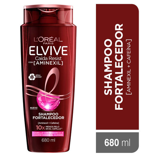 Shampoo Elvive Aminexil 680Ml, , large image number 0