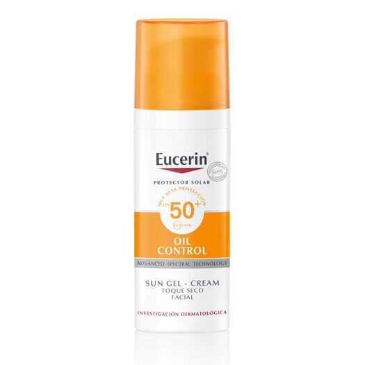 Protector Solar Eucerin Crema Seco Facial F50+ 50 mL, , large image number 1