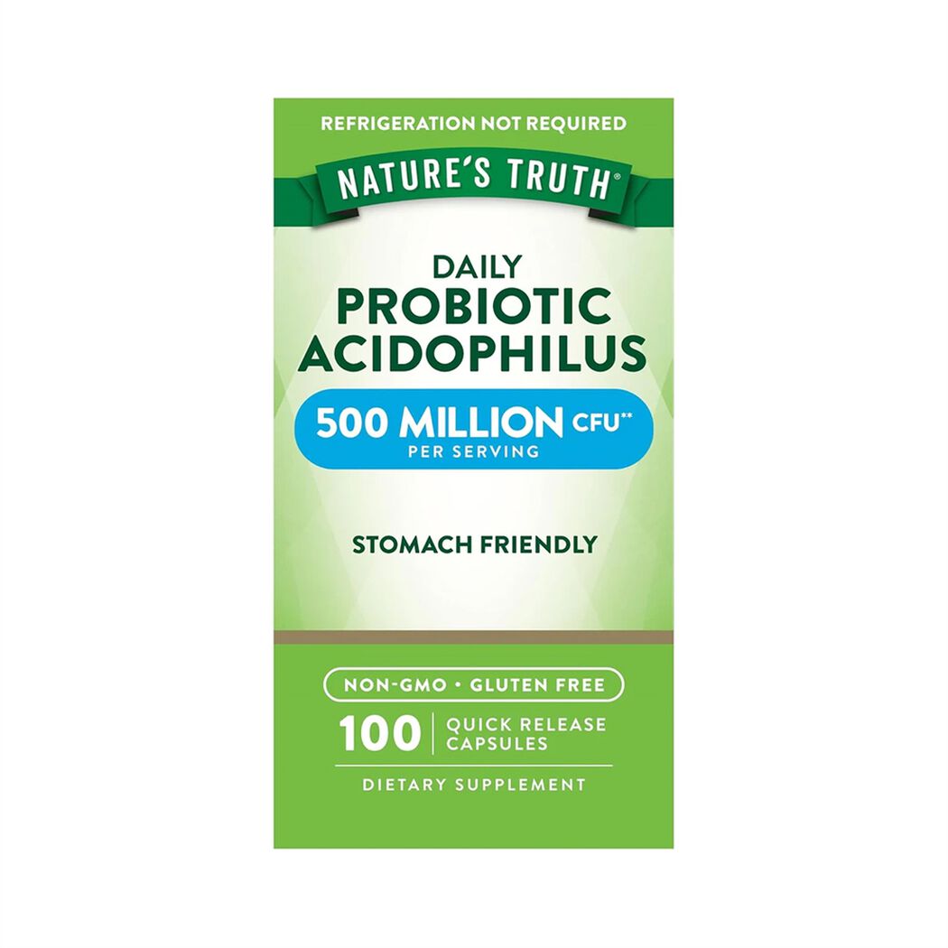 Probioticos Acidophilus Nature's Truth 100 un, , large image number 0