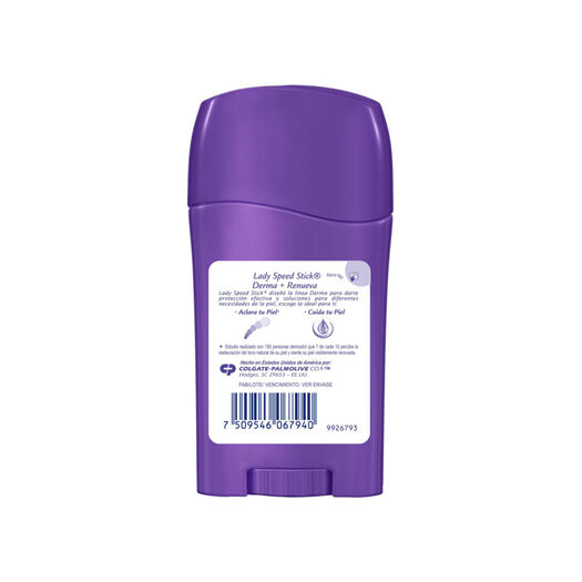Desodorante en Barra Lady Speed Stick Derma Renueva 45g, , large image number 2
