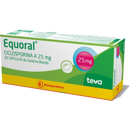 Equoral 25Mg. Caja 50 Cápsulas Blandas, , large image number 0