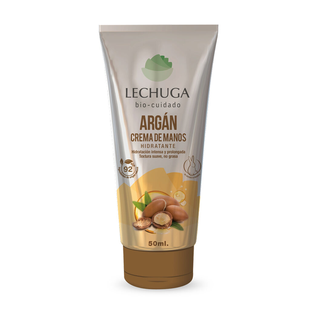 Crema de manos Lechuga Argán 50 ml, , large image number 0