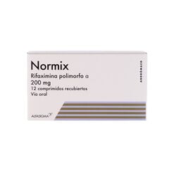 Normix 200 mg x 12 Comprimidos Recubiertos