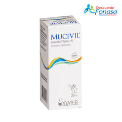 Mucivil 1 % x 20 mL Aerosol Tópico