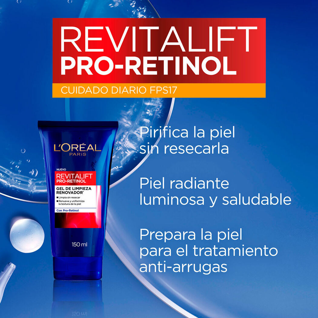 Gel Limpieza Proretinol Revitalift 150Ml, , large image number 4