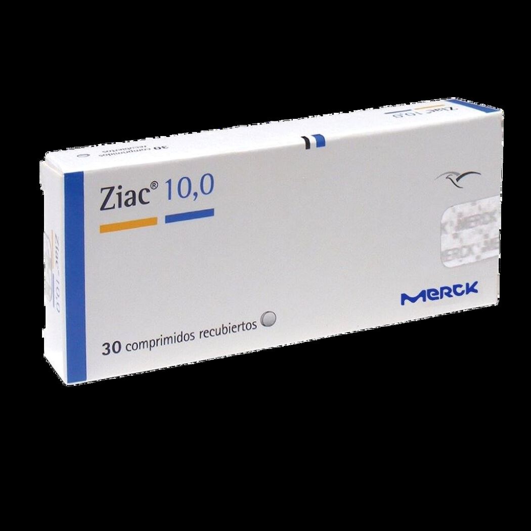 Ziac 10 mg x 30 Comprimidos, , large image number 0