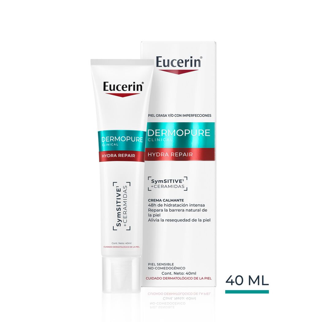 Eucerin DermoPure Hydra Crema Calmante 40ml, , large image number 0