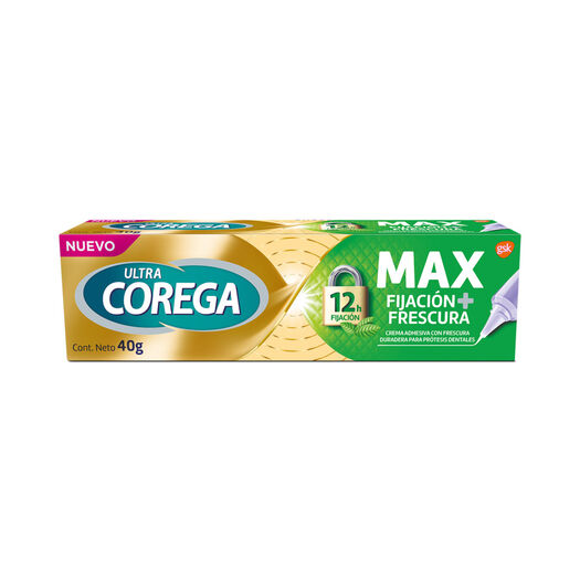 Adhesivo Corega Max Fijación + Frescura 40 g, , large image number 0