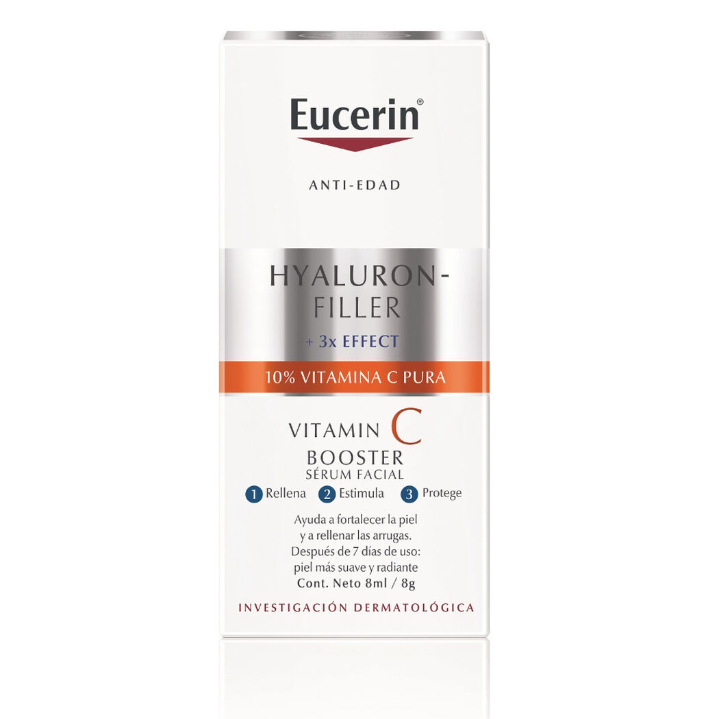 BOOSTER ANTI EDAD EUCERIN HYALURON FILLER VITAMINA C 8ML, , large image number 1