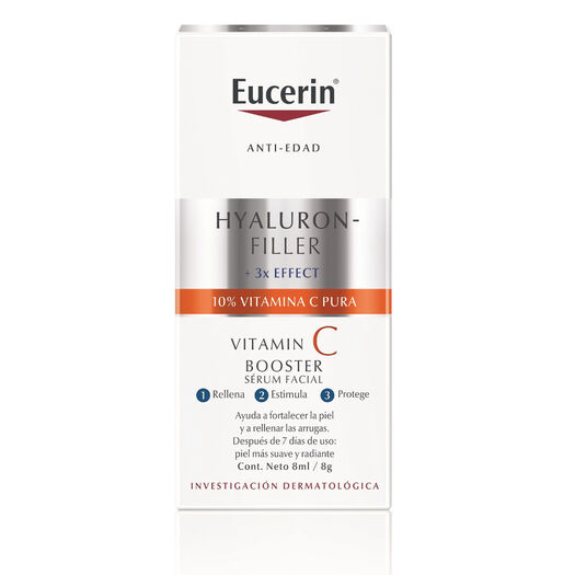 BOOSTER ANTI EDAD EUCERIN HYALURON FILLER VITAMINA C 8ML, , large image number 1