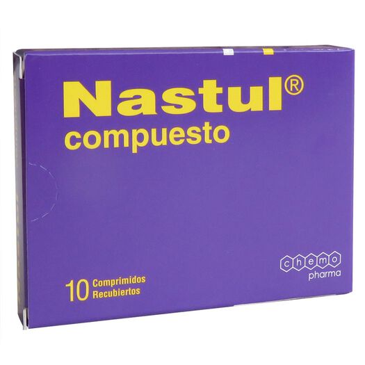 Nastul Compuesto x 10 Comprimidos Recubiertos, , large image number 0