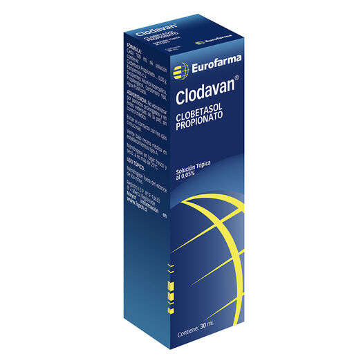 Clodavan 0.05 % x 30 ml Solución Tópica, , large image number 0
