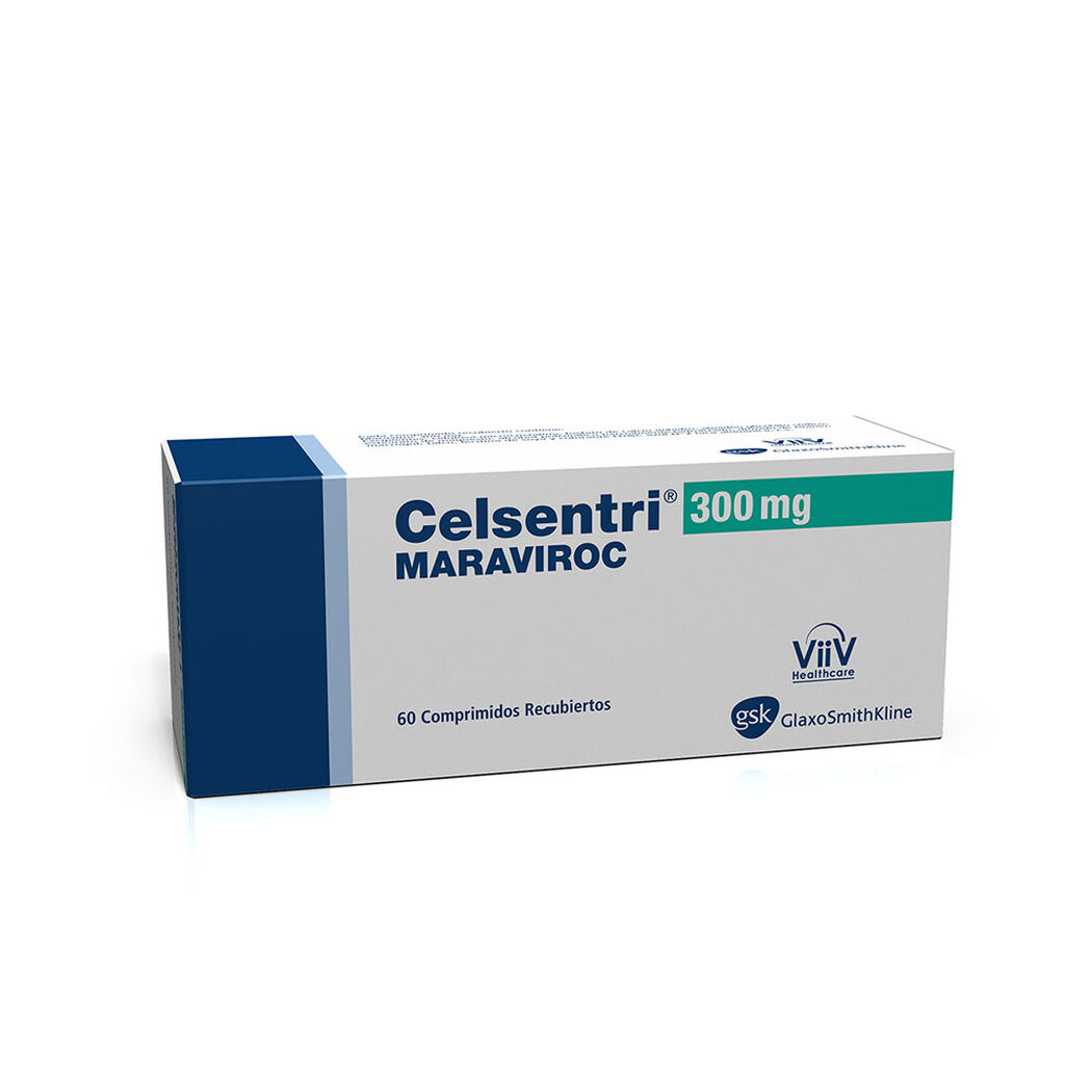Celsentri 300 mg FCT 60 Comprimidos Recubiertos, , large image number 0