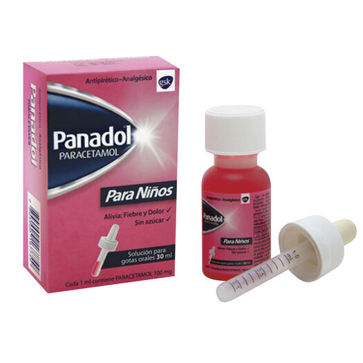 Panadol 100 mg/mL x 30 mL Solución para Gotas Orales, , large image number 0