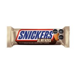 Barra de Chocolate Snickers con Almendras 43,4g