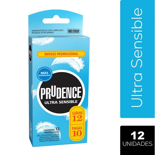 Prudence Ultra Sensible x 12 Unidades, , large image number 0
