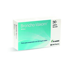 Broncho Vaxom Niños 3,5 mg x 30 Sobres Gránulos Liofilizado