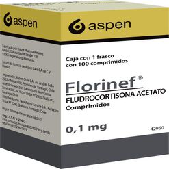 Florinef 0.1 mg x 100 Comprimidos