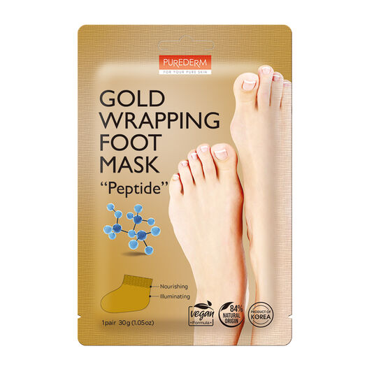 Máscara de Pies Gold Wrapping Peptide 30 Grs, , large image number 0