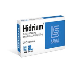 Hidrium x 20 Comprimidos