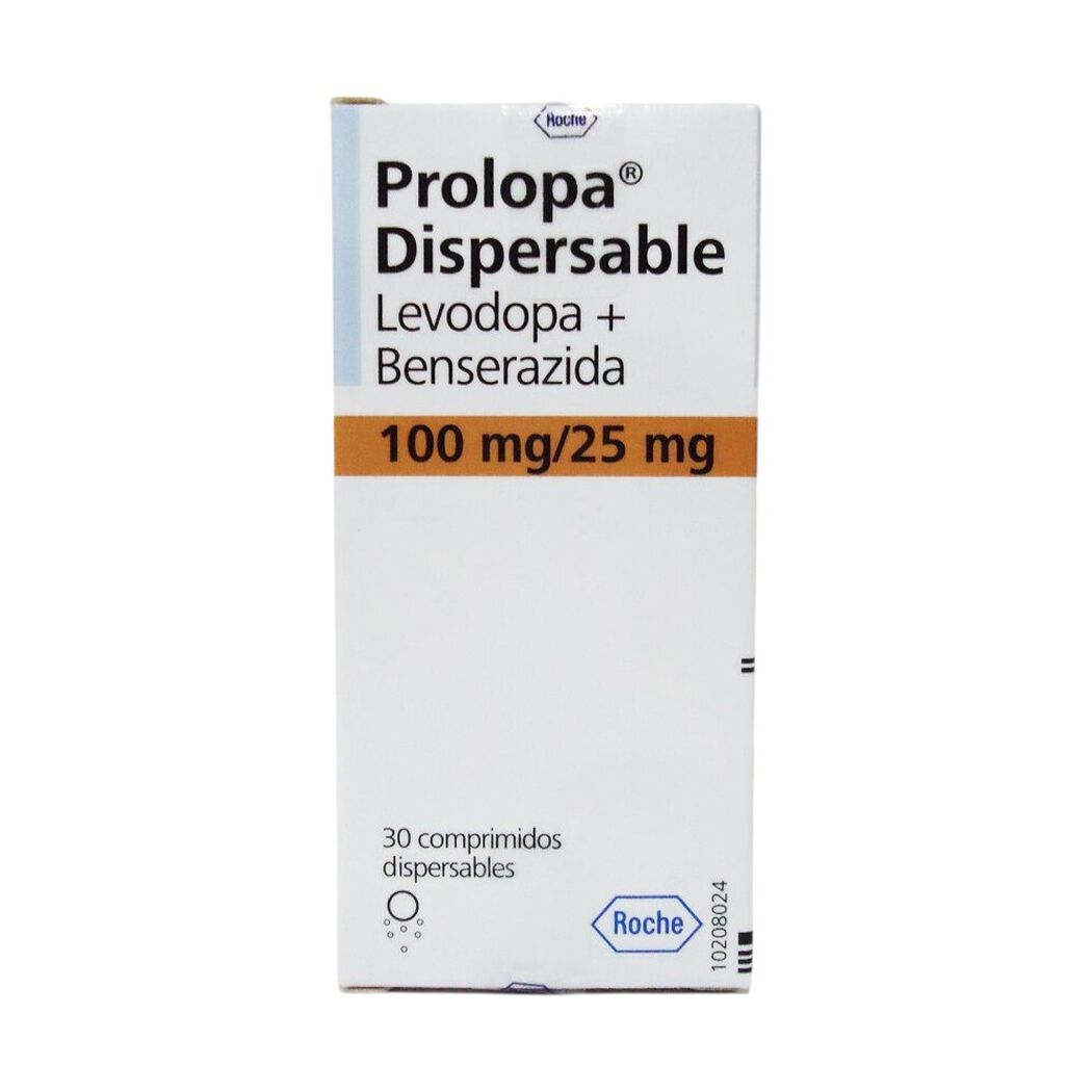 Prolopa 100mg/25mg x 30 Comprimidos Dispersables, , large image number 0