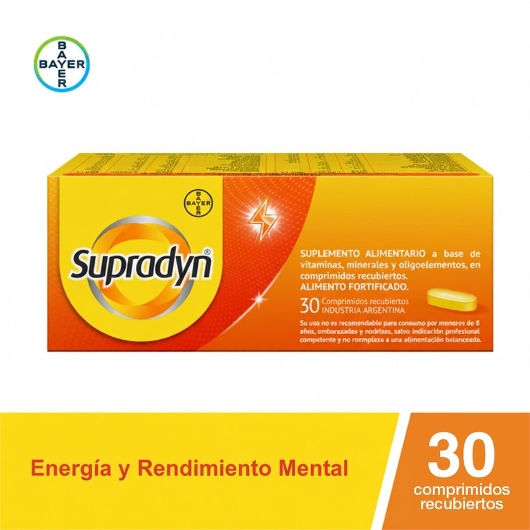 Supradyn Multivitam&iacute;nico 30 Comprimidos Recubiertos, , large image number 1