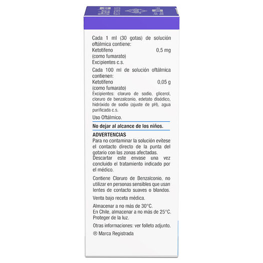 Oftaler Forte 0,05 % x 10 mL Solución Oftalmica, , large image number 1