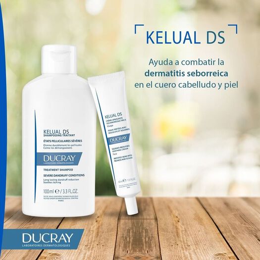Ducray Kelual Ds Shampoo Tratamiento Caspa Severa 100Ml, , large image number 4