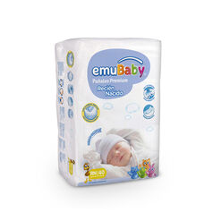 Pañal Emubaby Premium Rn 40un