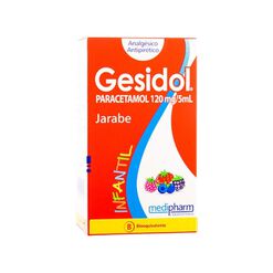 Gesidol Infantil 120 mg/5 mL x 100 mL Jarabe