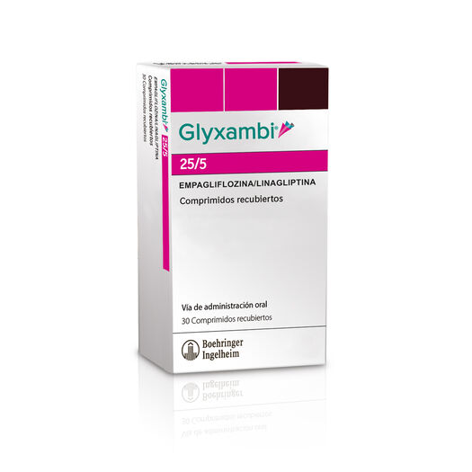 Glyxambi 25 mg/5 mg x 30 Comprimidos Recubiertos, , large image number 0