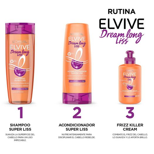 Elvive Dream Long Liss Aco 370ml, , large image number 4