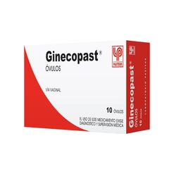 Ginecopast x 10 Ovulos Vaginales