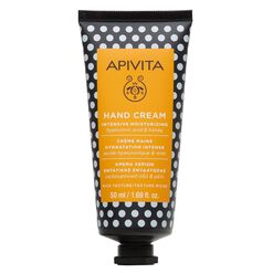 Crema de Manos Hidratante Intensiva Textura Rica con Ácido Hialurónico & Miel 50ml Apivita