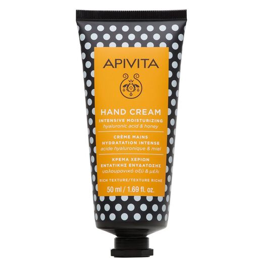 Crema de Manos Hidratante Intensiva Textura Rica con Ácido Hialurónico & Miel 50ml Apivita, , large image number 0