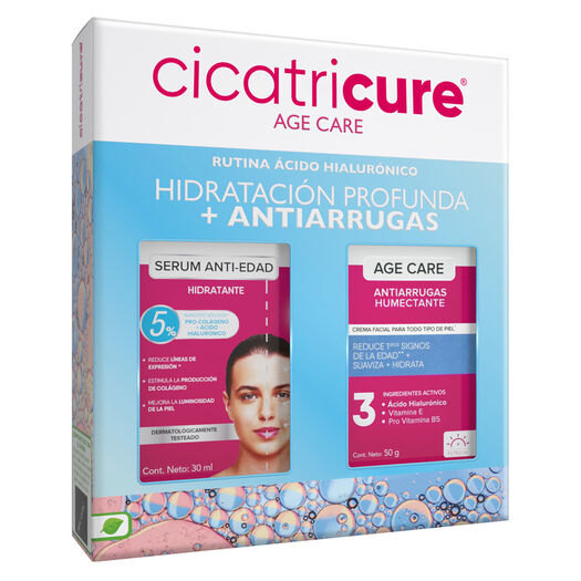 Pack Cicatricure Ser 30Ml+Age Crema 50Gr, , large image number 1