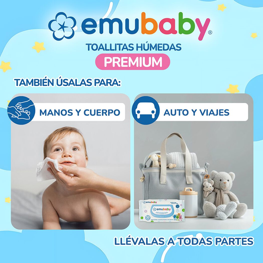 Toallas Húmedas Emubaby 30 un, , large image number 4